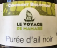Purée d’ail noir