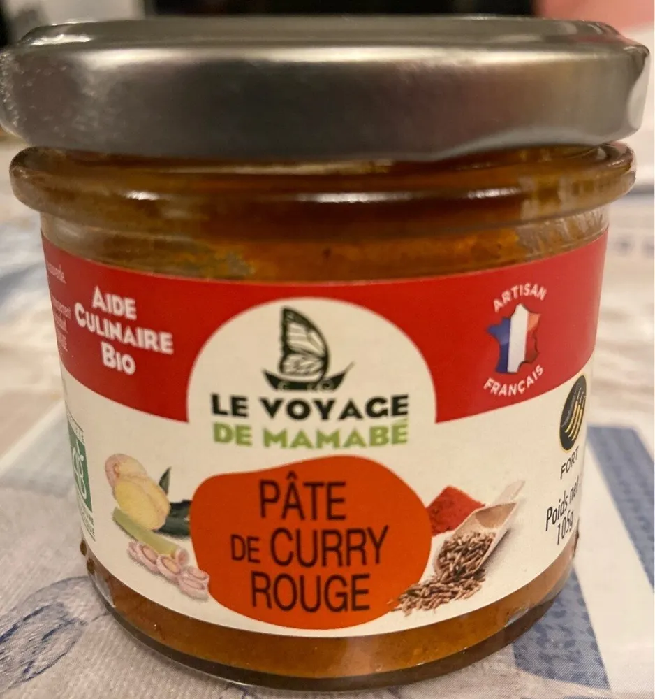 Pâte de curry rouge