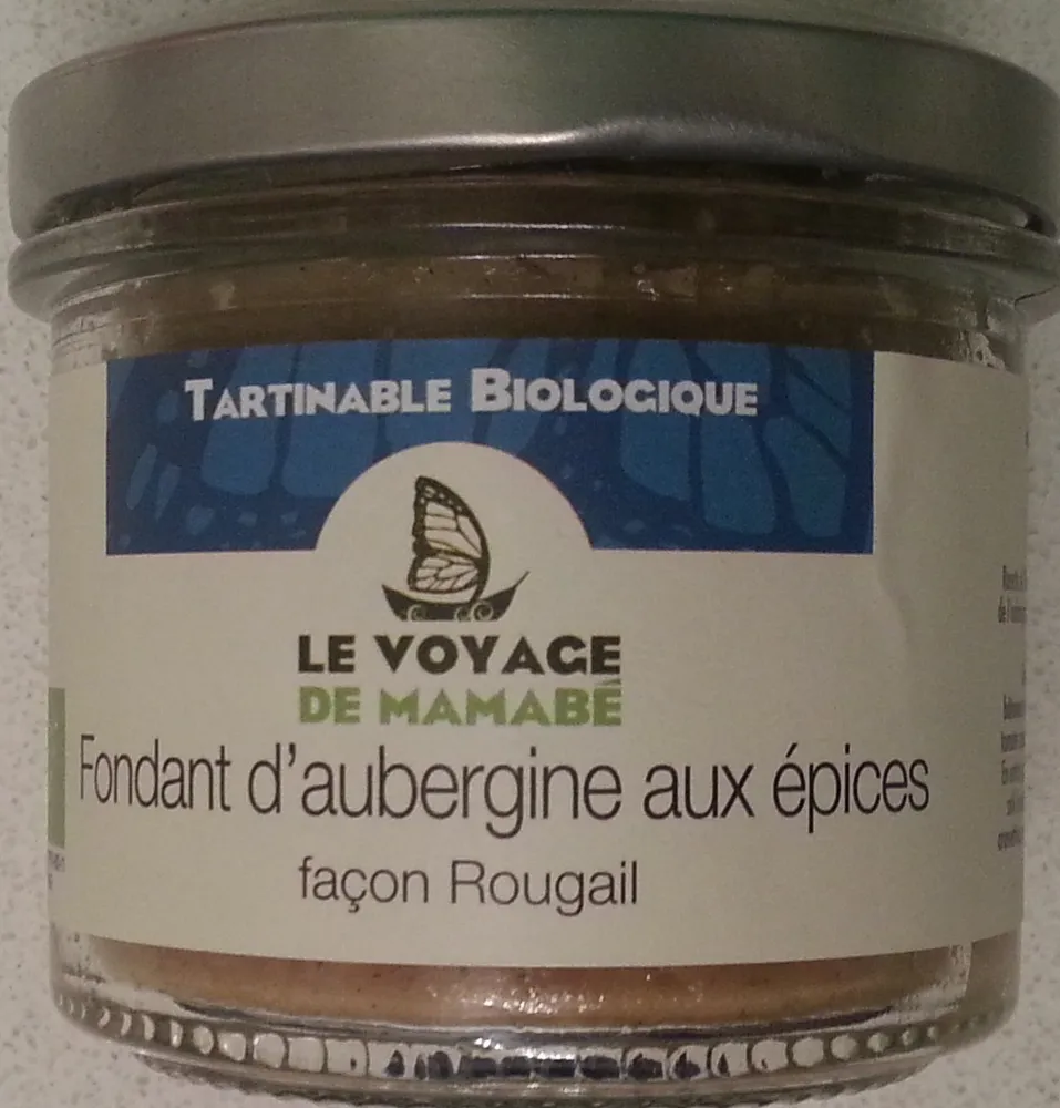 Fondant d'aubergine aux épices façon Rougail