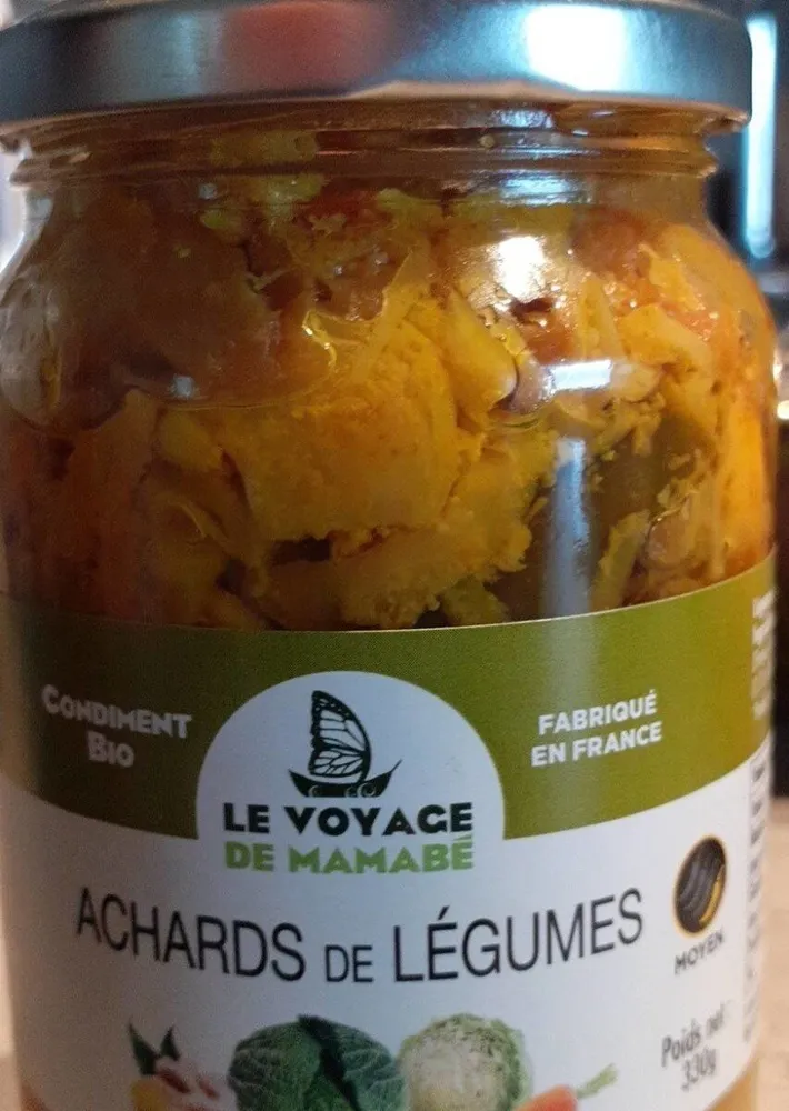 Achards de légumes