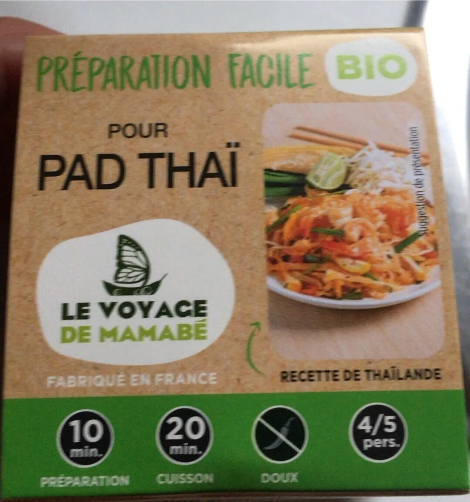 Préparation facile pour Pad Thai