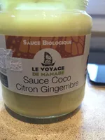 Sauce Coco Citron Gingembre