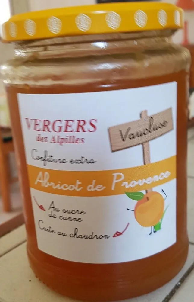 Confiture extra abricot de provence