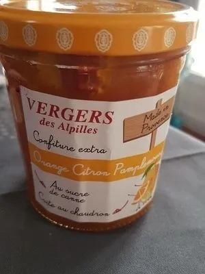 Confiture extra orange citron pamplemousse