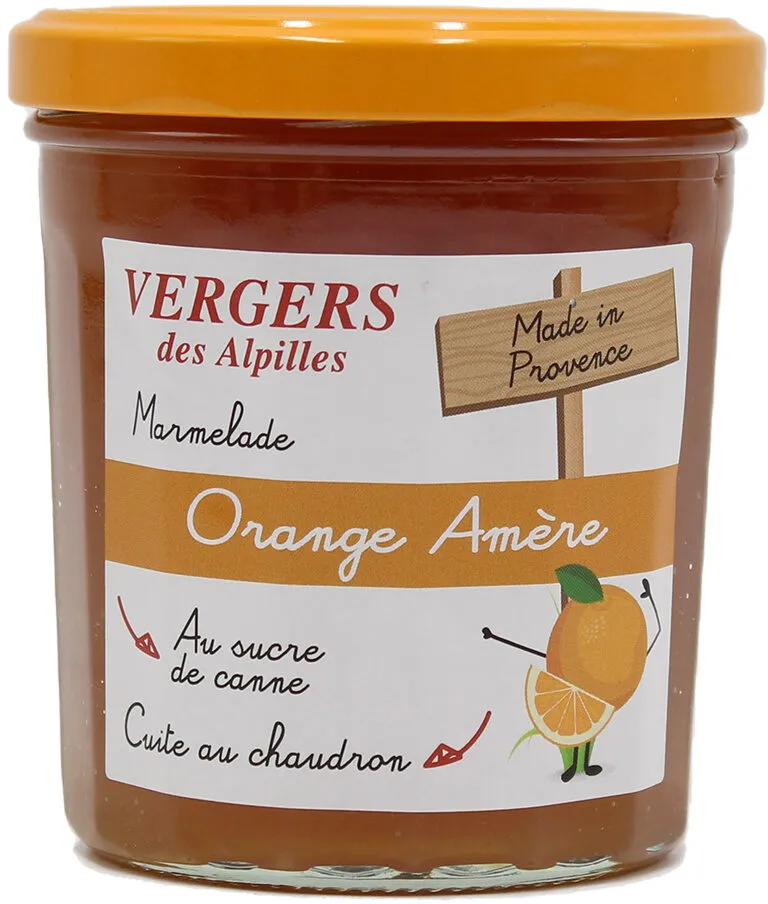 Confiture Confit De Provence Marmelade D'orange Amère