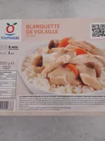Toupargel Blanquette de Volaille/Riz 300 g Surgelé