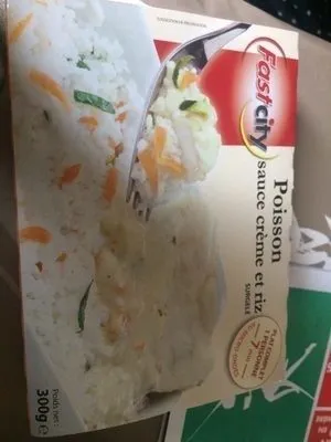 Poisson sauce creme et tie