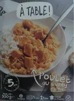 Poulet au Curry et Riz Cuisiné au Lait de Coco