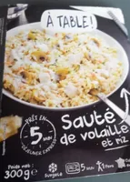 Sauté de volaille et riz