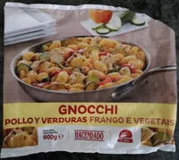 Gnocchi pollo y verduras