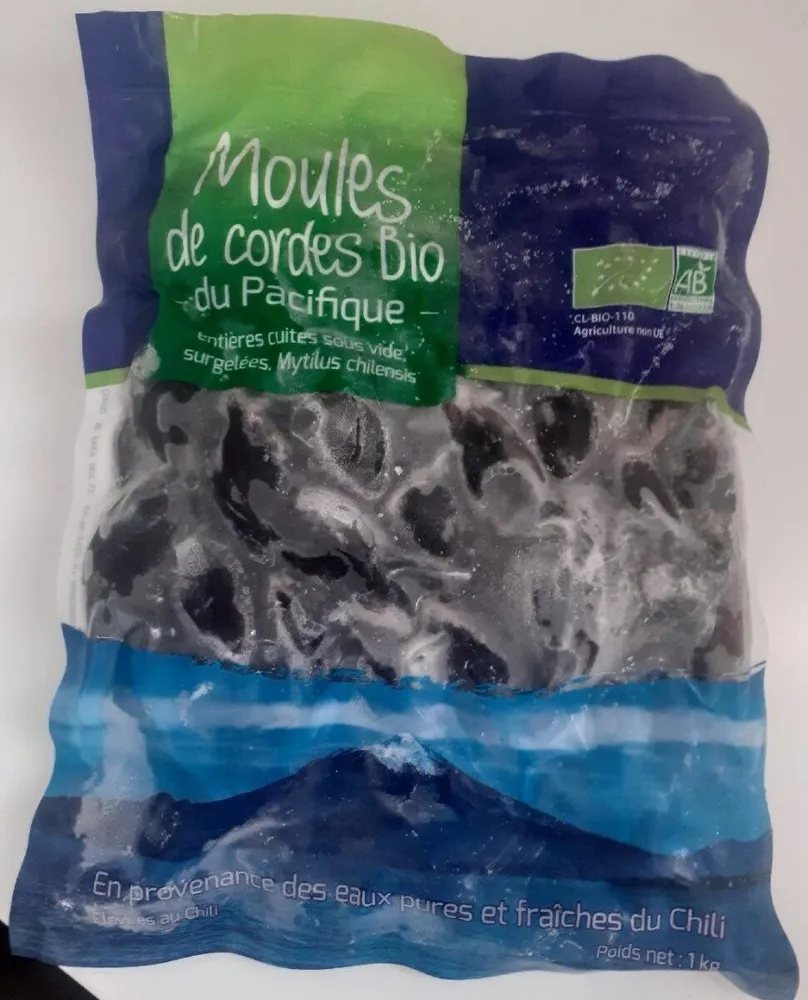 Moules de corde Bio du pacifique