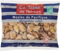 Moules du pacifique
