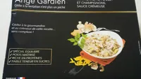 Mini penne au poulet et champignons sauce crémeuse