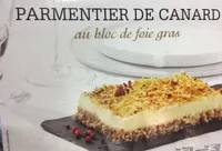 Parmentier de canard au foie gras