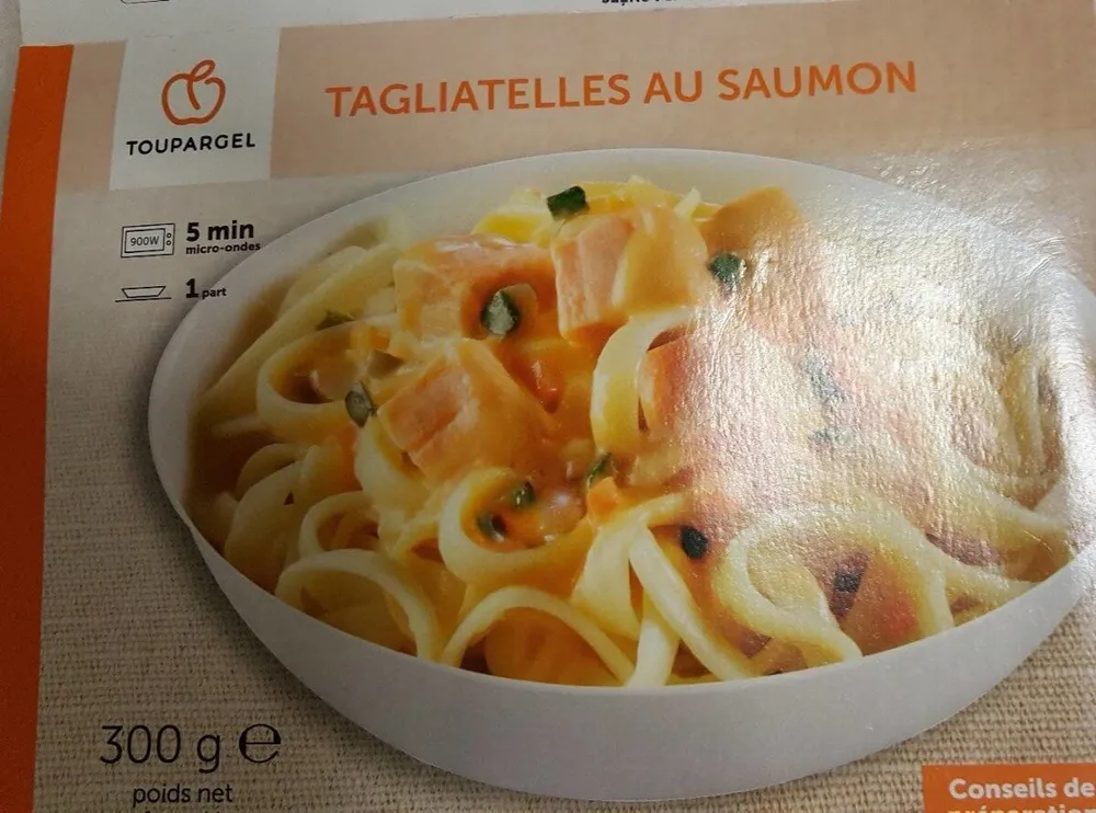 Tagliatelles au saumon