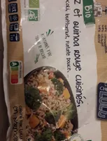 Riz et quinoa rouge cuisiné