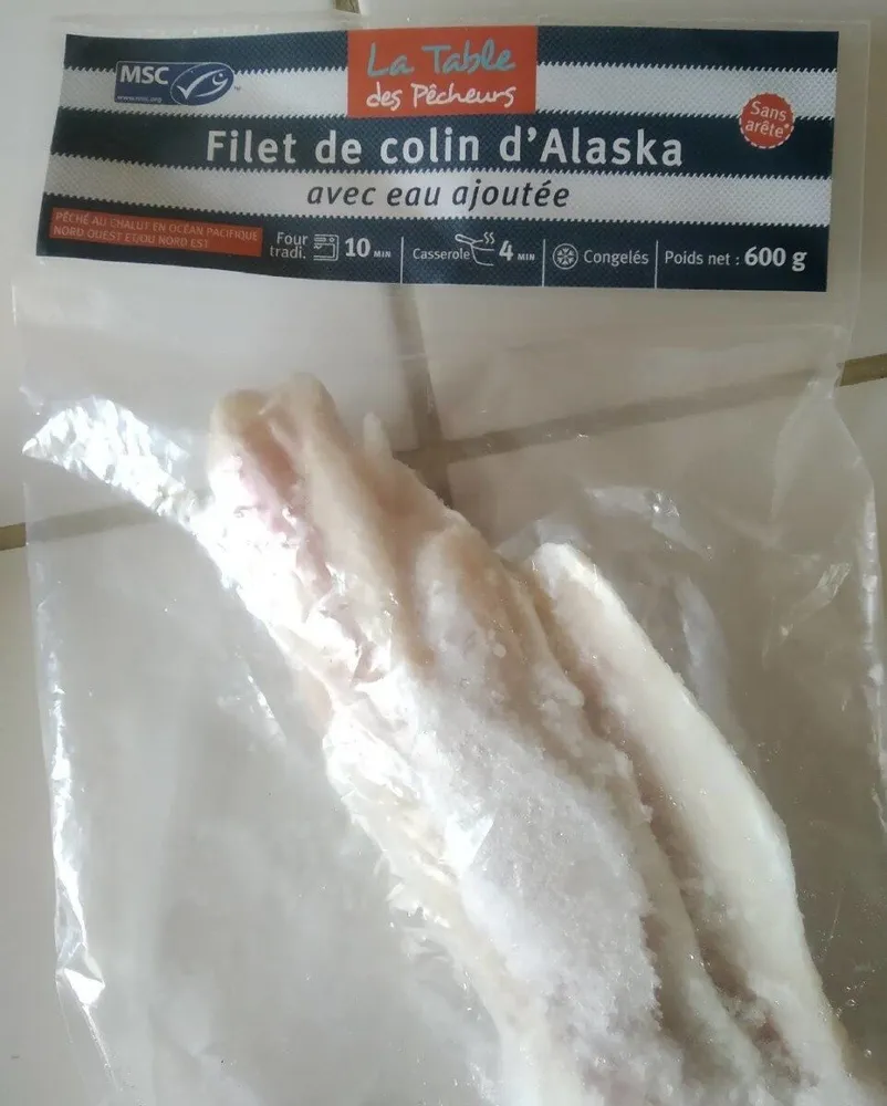Filet de colin d'Alaska