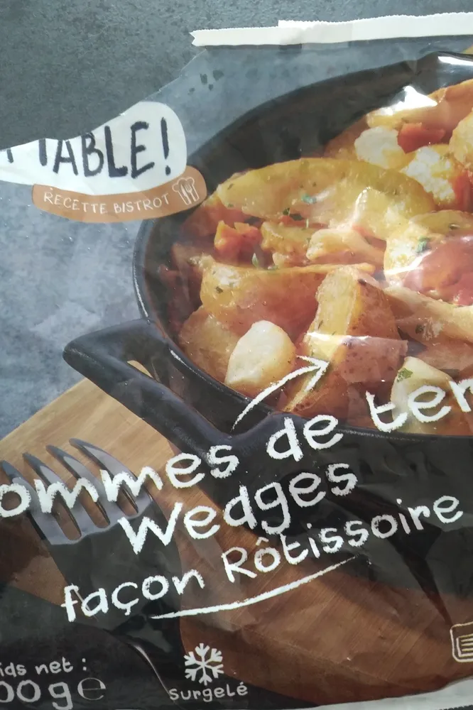 Pommes de terre wedges façon Rôtissoire