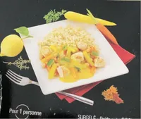 Tajine de poulet et son boulgour