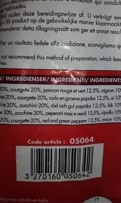 Légumes pour ratatouille