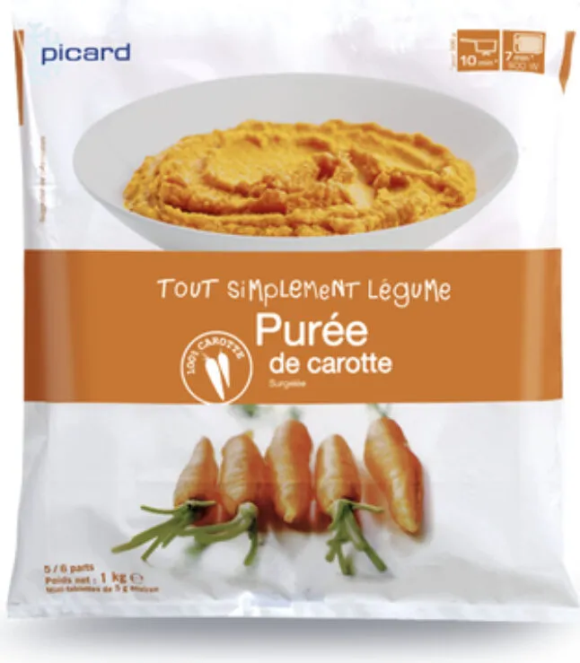 Purée de carotte
