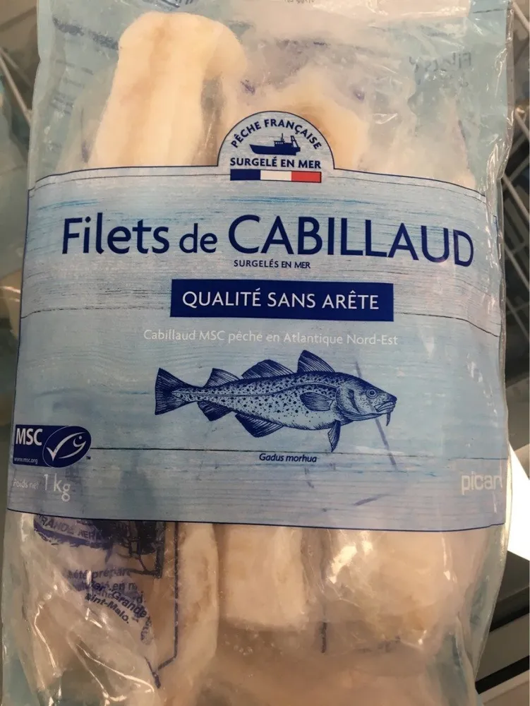 Filets de Cabillaud