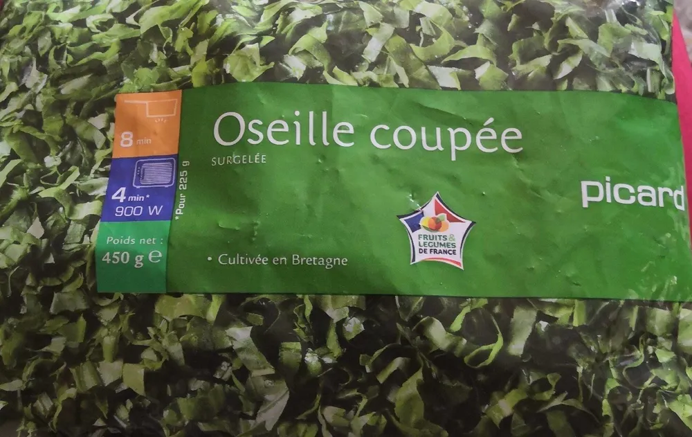 Oseille coupée