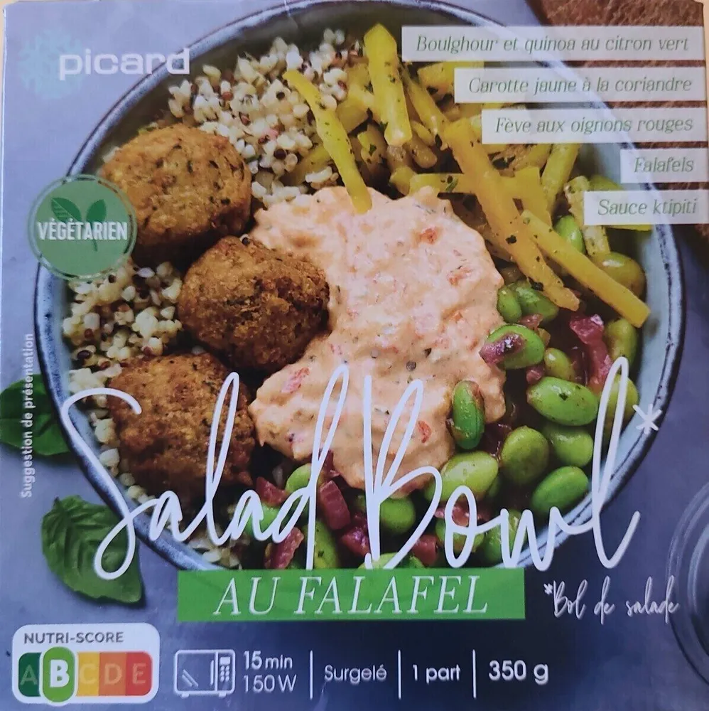 Salade bowl au falafel