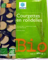 Courgettes en rondelles Bio