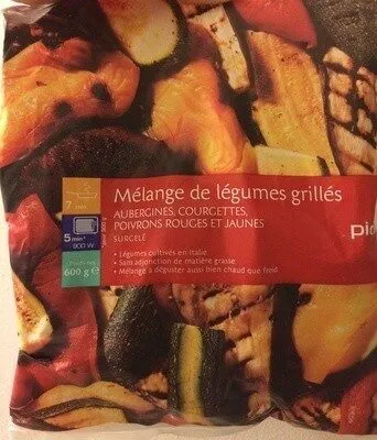 Mélange de légumes grilles