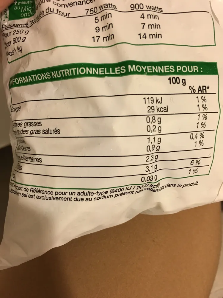 Purée de Brocolis