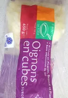 Oignons en cube surgelés
