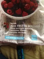 Salade AUX FRUITS ROUGES Mûres sauvages, griottes, framboises Meeker, myrtilles sauvages