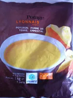 Potage lyonnais  aux potiron, pomme de terre, emmental