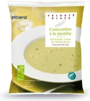 Velouté glacé de concombre à la menthe