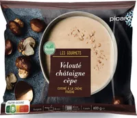 Potage châtaignes cèpes