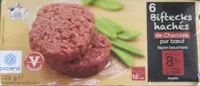 6 Biftecks hachés de Charolais pur boeuf