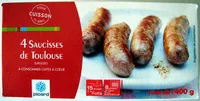 4 Saucisses de Toulouse - surgelées