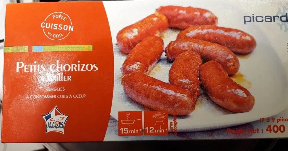 Petits chorizos à griller