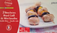 2 Brochettes Royal Grill de Mini-Boudins