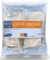 4 dos de cabillaud