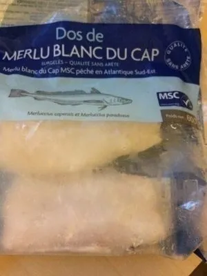Dos de Merlu blanc du Cap