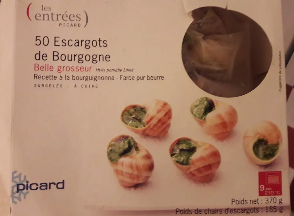 50 Escargots de Bourgogne - Belle Grosseur