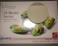 24 Moules Farcies, Boîte De 250 Grammes