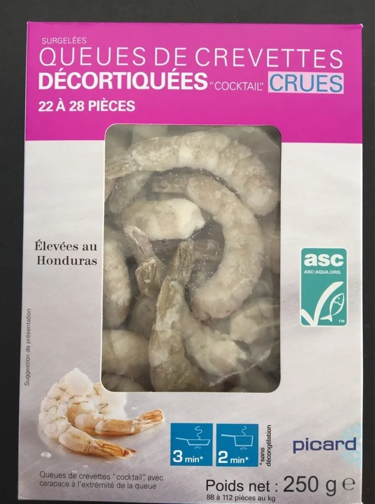 Queues de Crevettes