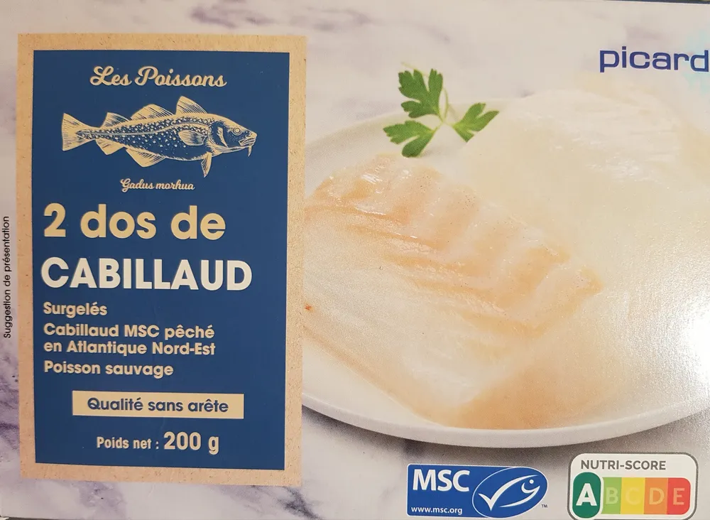 Dos de cabillaud