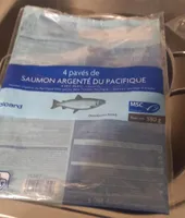 4 pavés de saumon argenté du Pacifique MSC