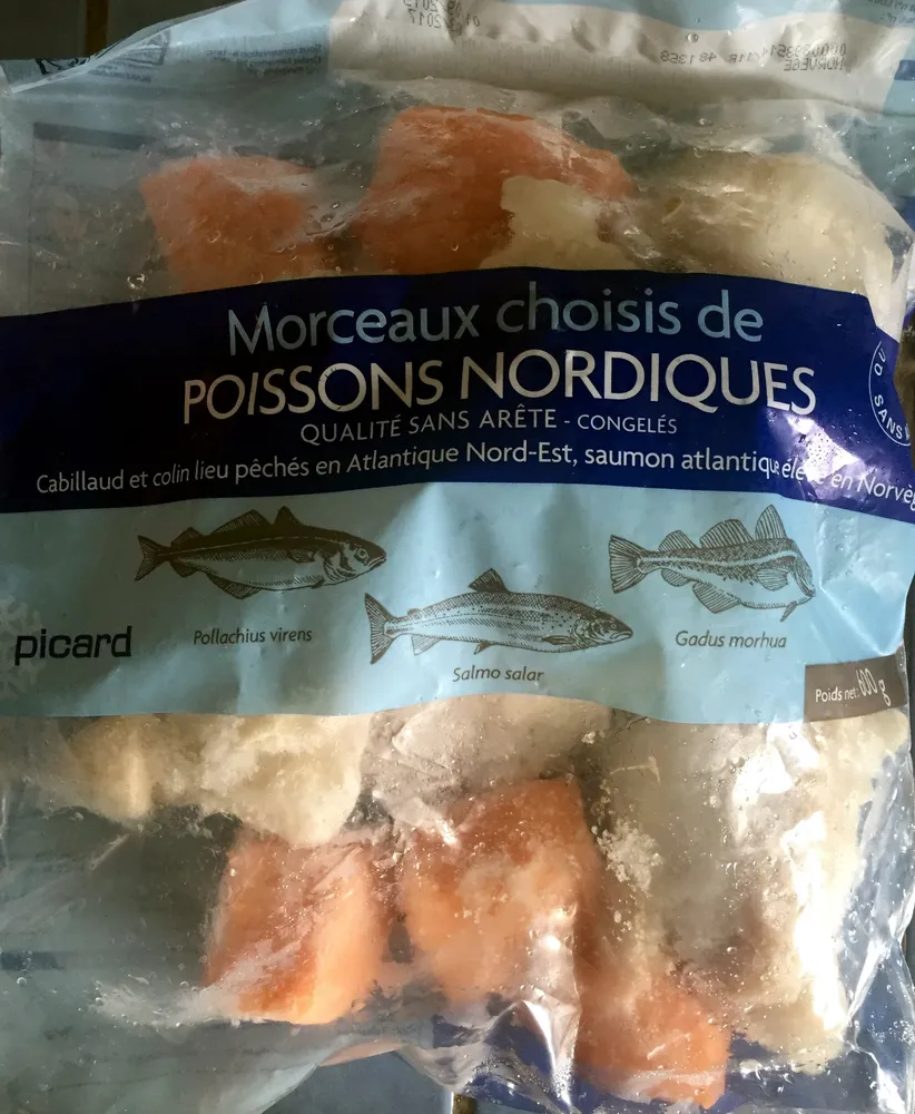 morceaux choisis de poissons nordiques