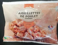 Aiguillettes de poulet coupées rôties