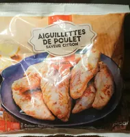 Aiguillettes de poulet saveur citron surgelées